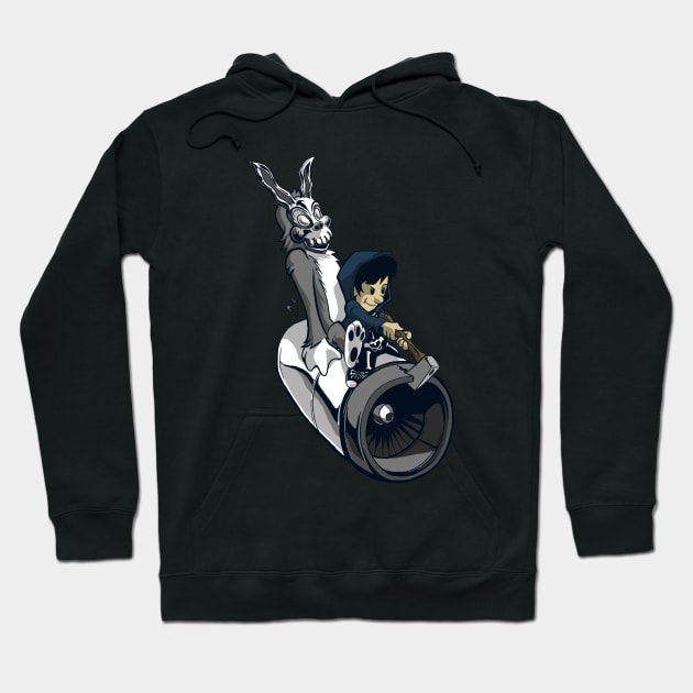 Donnie and Frank Hoodie by leckydesigns